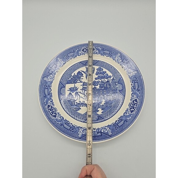 BLUE WILLOW by Royal China Dinner Plate 10" - Picture 5 of 6